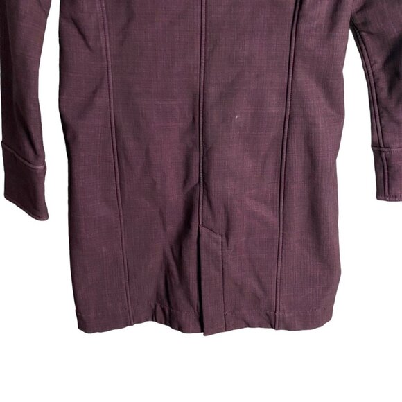 MEC Women's Plum Barbizon Full Zip Parka Fleece Lined Coat - Picture 8 of 12